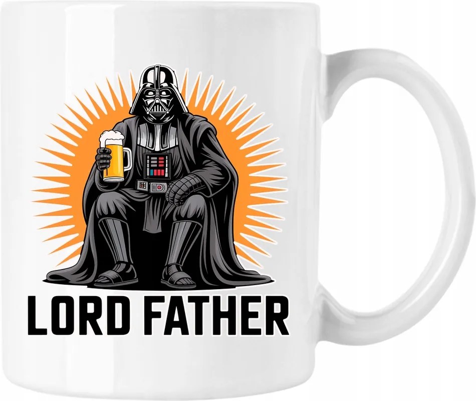 Bögre lord father star apa 2 fehér 330ml