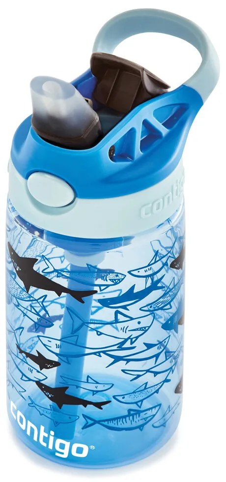 Contigo Gyermekpalack Easy Clean 420 ml BlueSharks