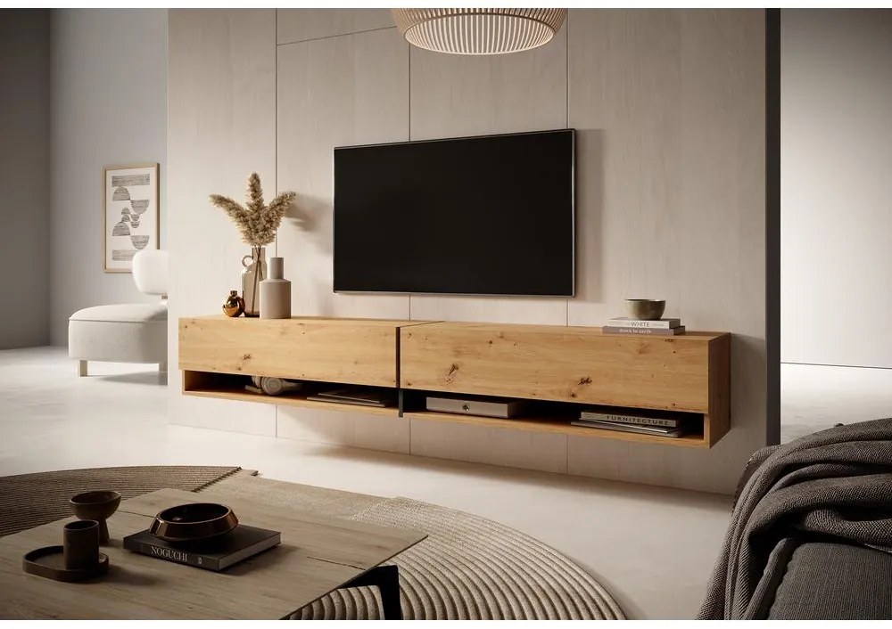 Tv szekrény/asztal Myrtha 200 (artisan tölgy) . 1098779