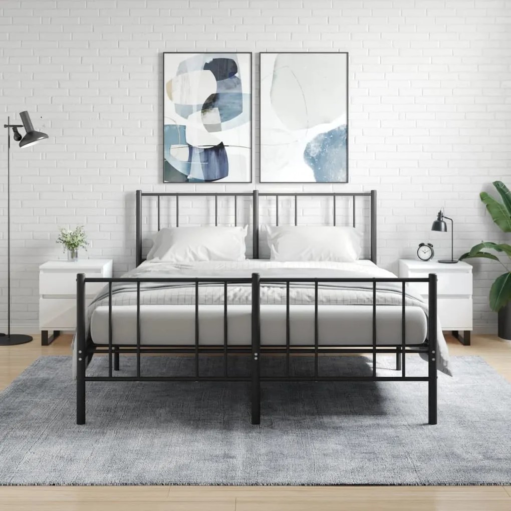 2 db magasfényű fehér szerelt fa éjjeliszekrény 40x35x50 cm