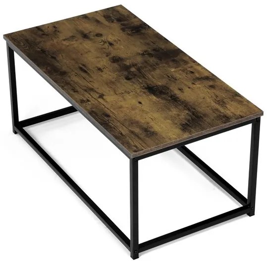 Dohányzóasztal 90 × 48 × 41 cm, MDF, öregfa CT-G1090 OLW