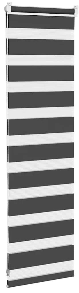 zebrafüggönnyel fekete szövetszélesség 50,9 cm poliészter