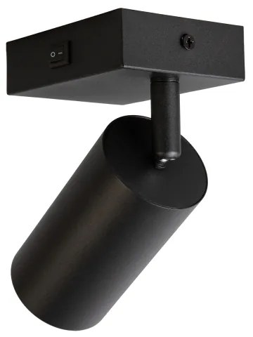 Brilagi - LED dimmelhető fali spotlámpa SELE 1xGU10/6W/230V fekete