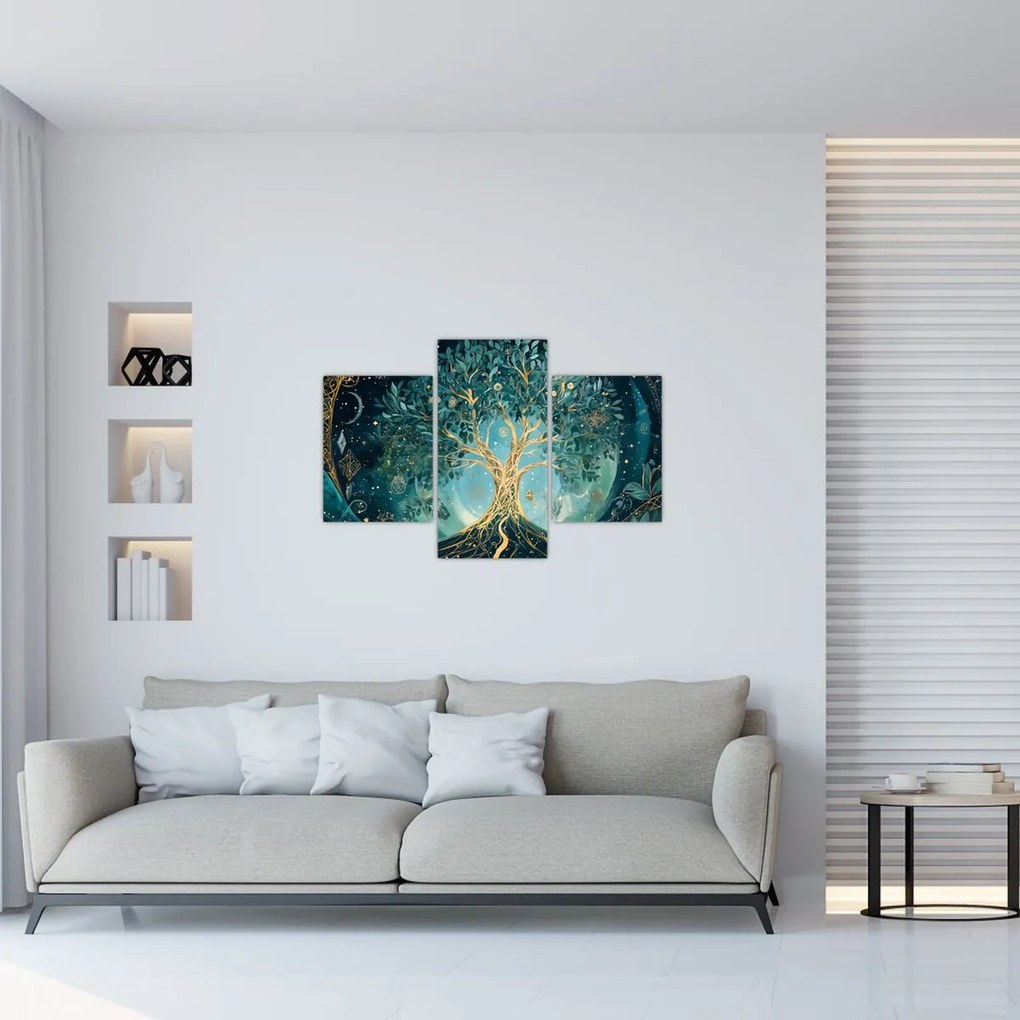 Kép – Életfa az univerzumban (90x60 cm)