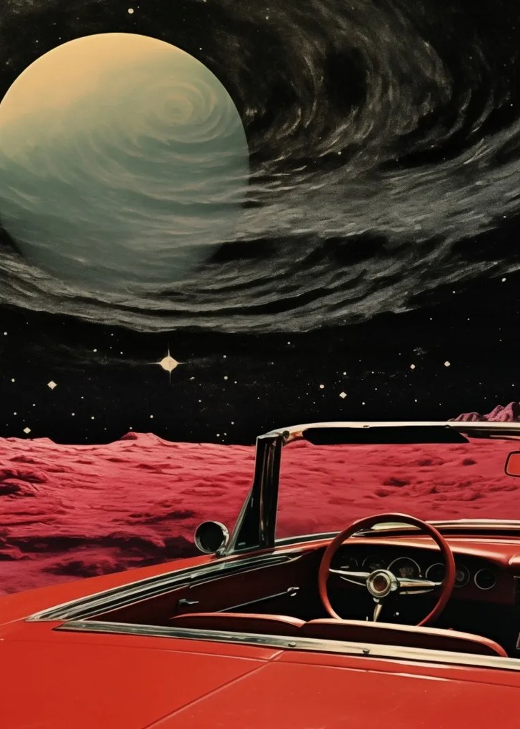 Poszter 25x35cm Valahol messze rajtunk kívül