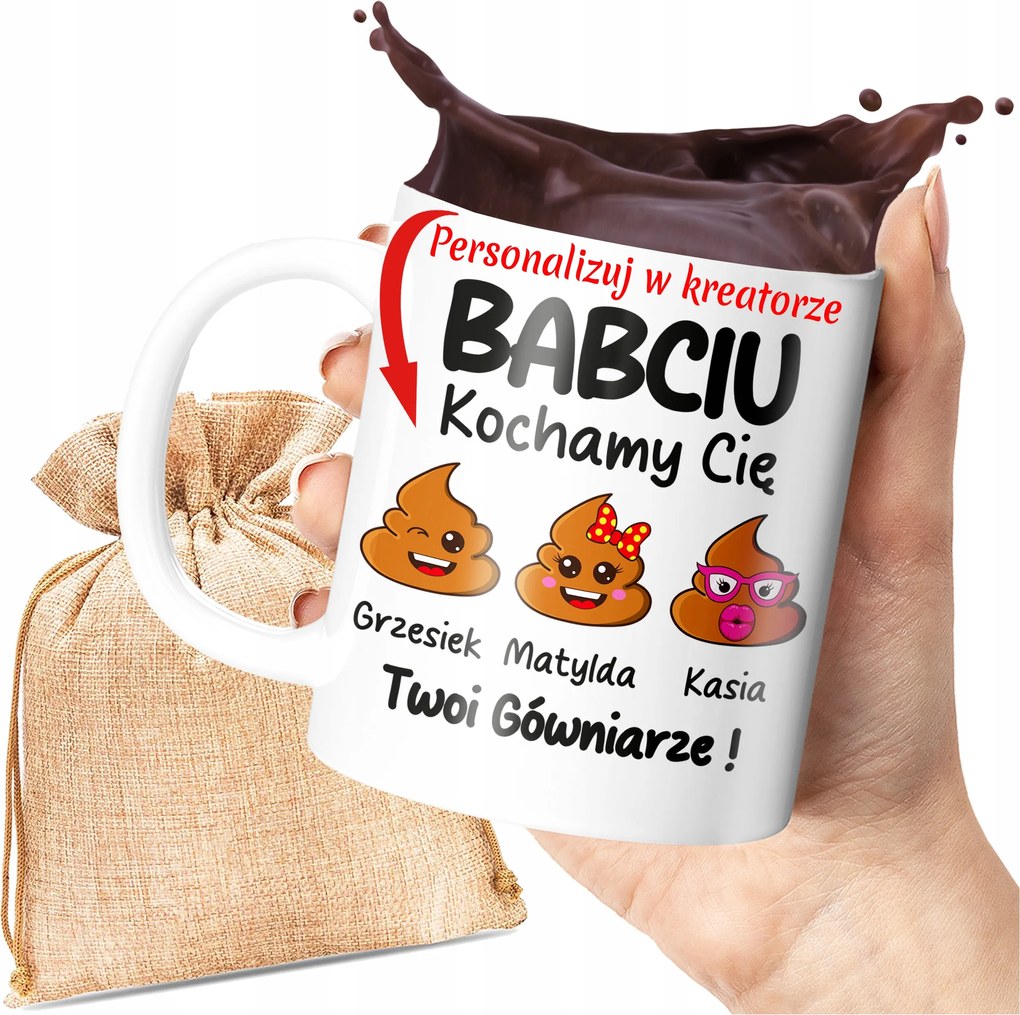 Bögre Nagymama Unokák Neve Vicces Ajándék