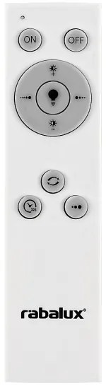 Rabalux 5450 - LED fényerőszabályozható mennyezeti lámpa DANNY LED/60W/230V + távirányító