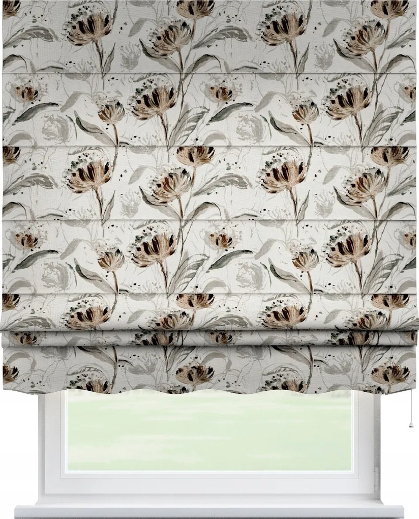 Kész Római roló Florencja 120x150cm fekete