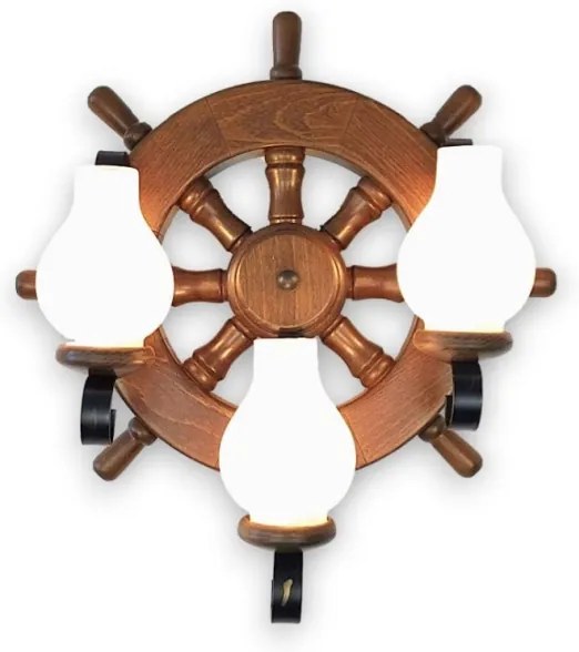 Brilagi - Fali lámpa TIMONA 3xE14/40W/230V bükkfa/dió