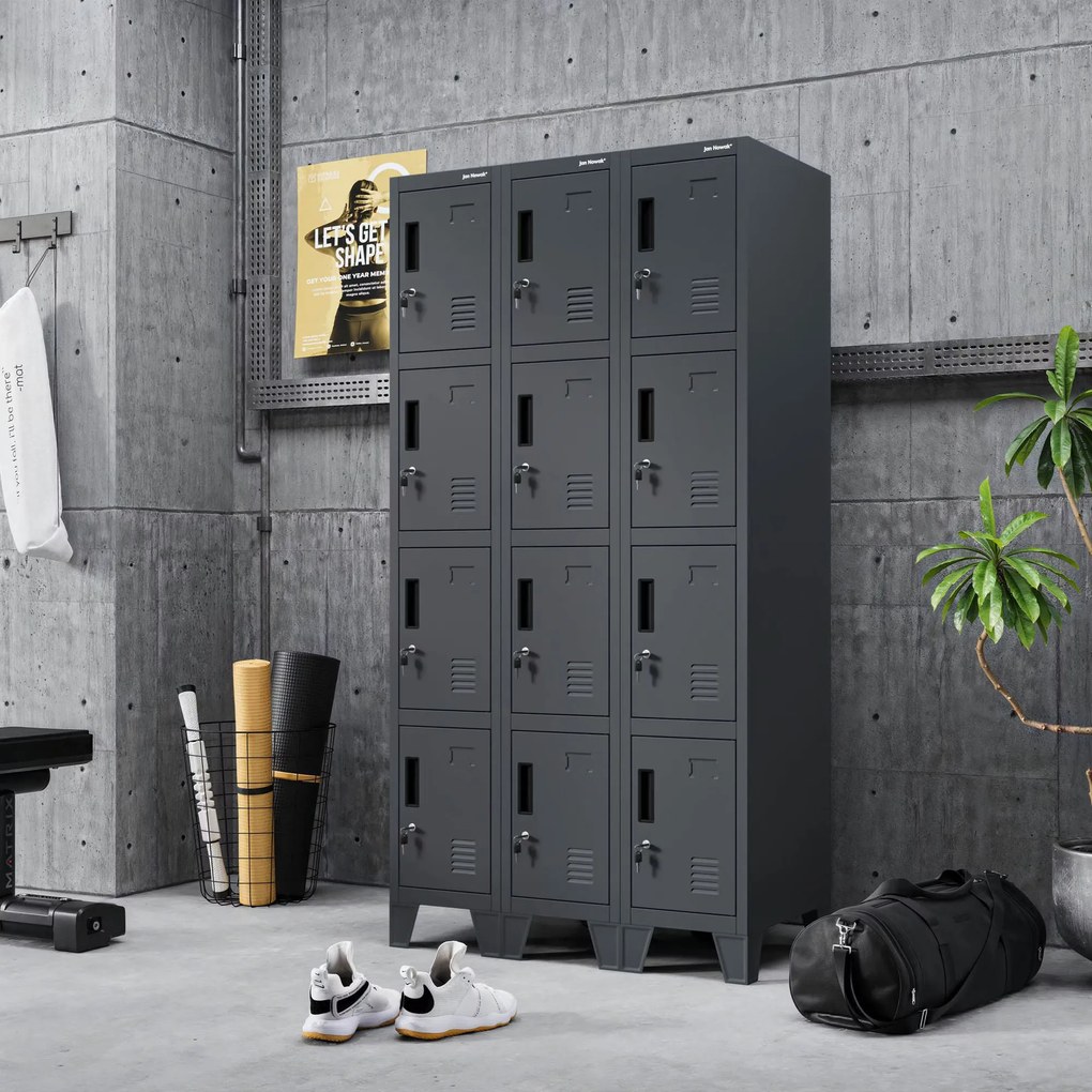 ROBERT 1 Plus rekeszes öltözőszekrény 292 x 1720 x 450 mm