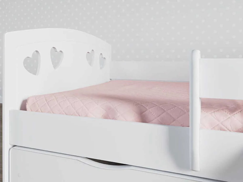 Ourbaby Julie fehér 160x80 cm