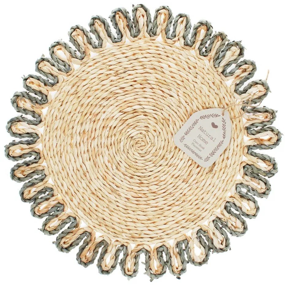 Kukoricacsuhé tányéralátét ø 38 cm Corn Husk – Rex London