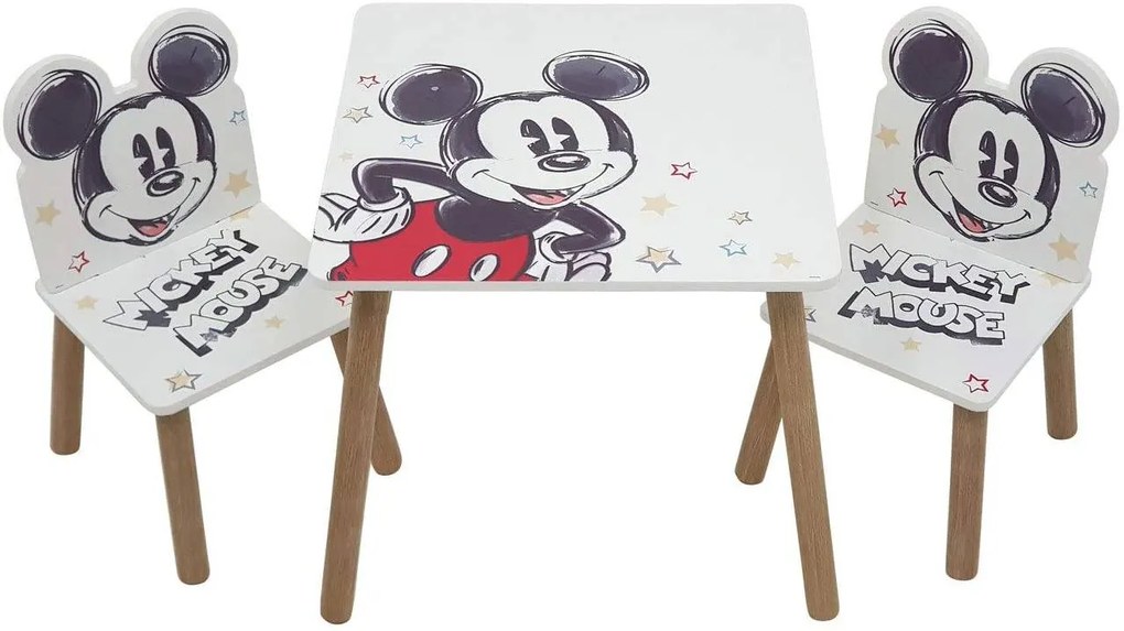 Arditex Gyerek asztal székekkel Mickey Mouse