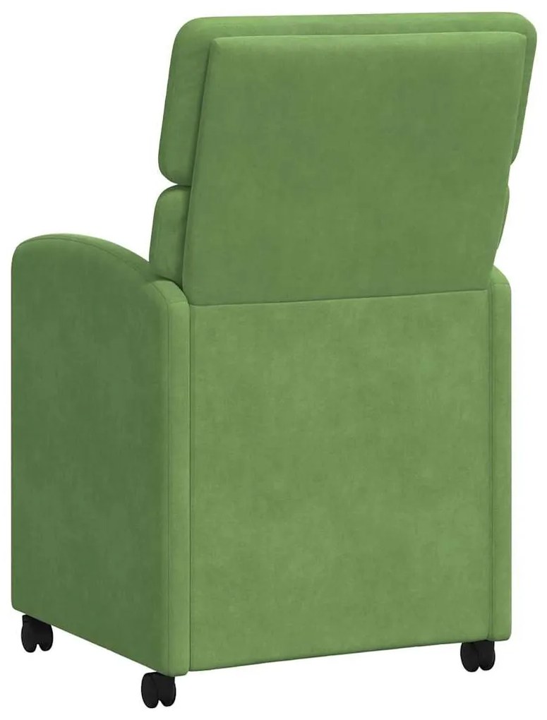 Kerekes Étkező Székek 2 pcs Világos zöld 58 x 65 x 98 cm