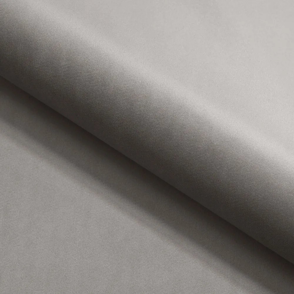 Szürke bársony kinyitható kanapé 148 cm York Blik – Ropez