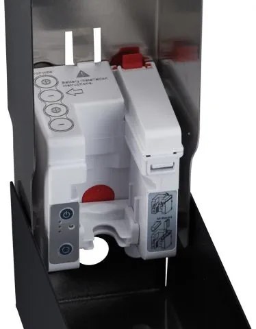 Stella Automatic Slim automata habszappan adagoló, fekete