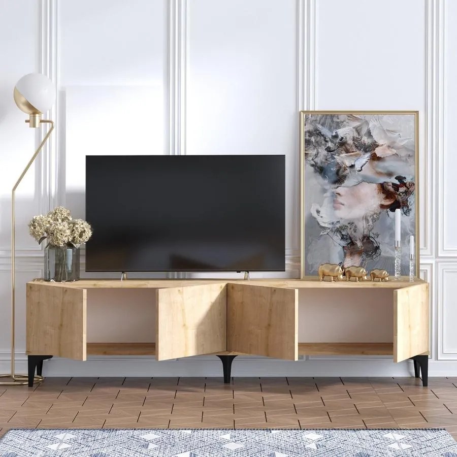 TV szekrény Nora - Sapphire Oak