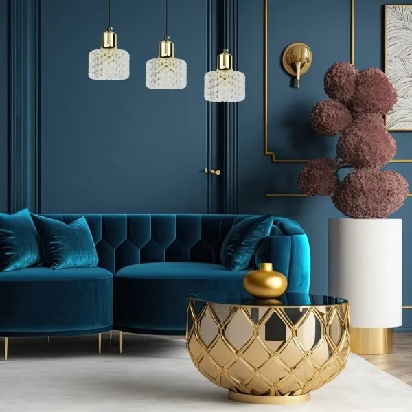 Csillár zsinóron LUMI 3xG9/8W/230V