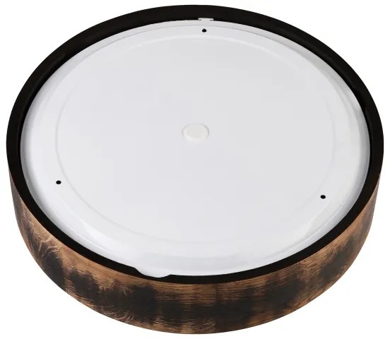 Fürdőszobai mennyezeti lámpa OAK SMOKY 3xE27/15W/230V IP54 37,5 cm tölgy/barna