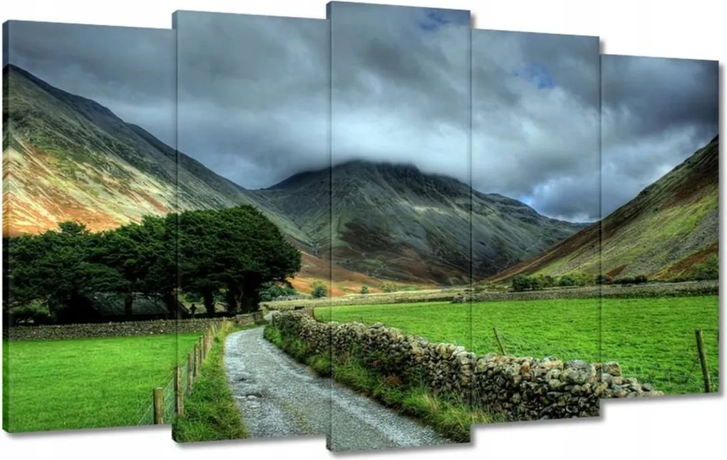 Festmények 100x60 Ír tájkép