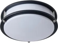 Brilagi - Mennyezeti lámpatest ELARO 2xE27/40W/230V, átmérő 26 cm, fekete
