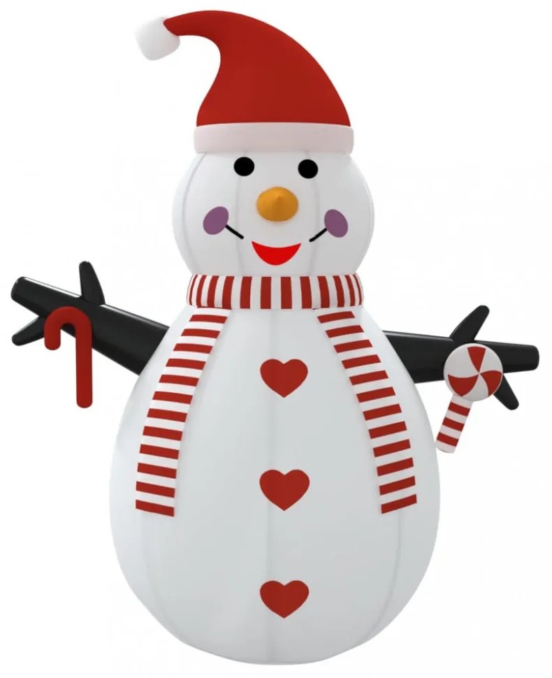 felfújható hóember LED-ekkel 460 cm