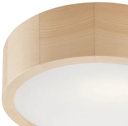 Fürdőszobai mennyezeti lámpa NATURAL 2xE27/15W/230V IP54 fenyő 27 cm