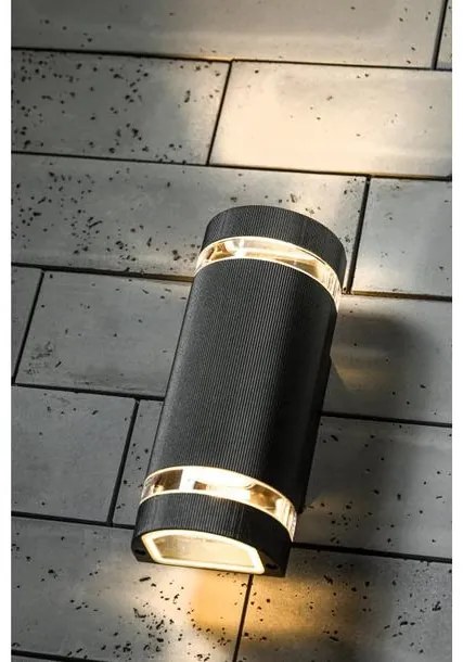 Lámpa Fali lámpa SILVA 2-irányú, GU10, MAX. 50W, IP54, AC220-240V, 50/60Hz, fekete