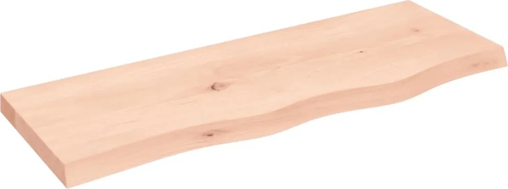 vidaXL kezeletlen tömör fa fürdőszobai pult 80x30x(2-4) cm