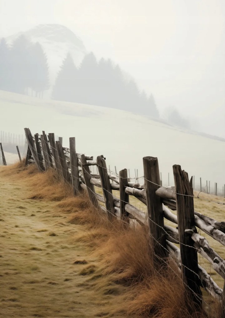 Poszter 59,4x84,1cm Ködbe burkolózva