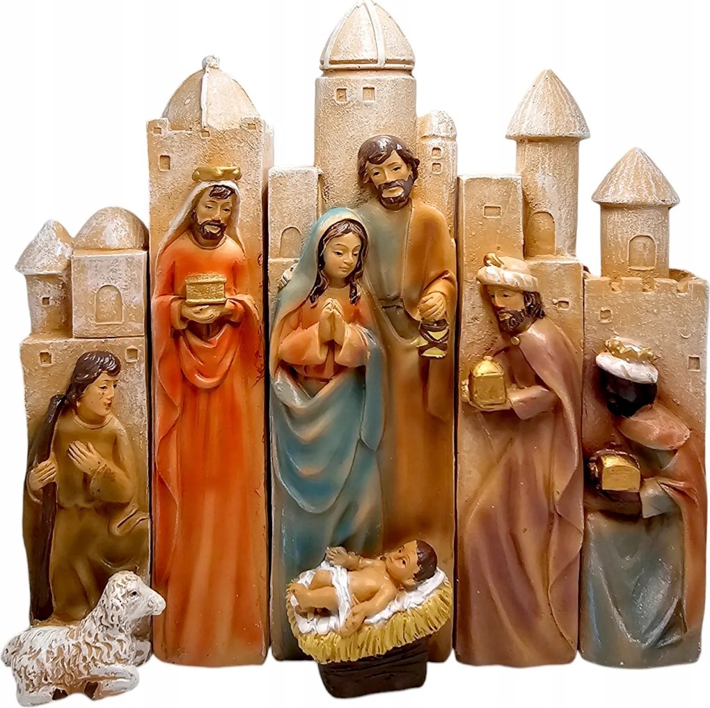 Betlehemi jászol építőkocka 20 cm SGBY19Q198A