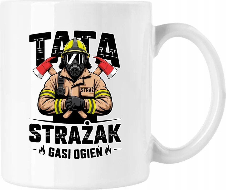 Bögre Apa Tűzoltó Fehér 330ml