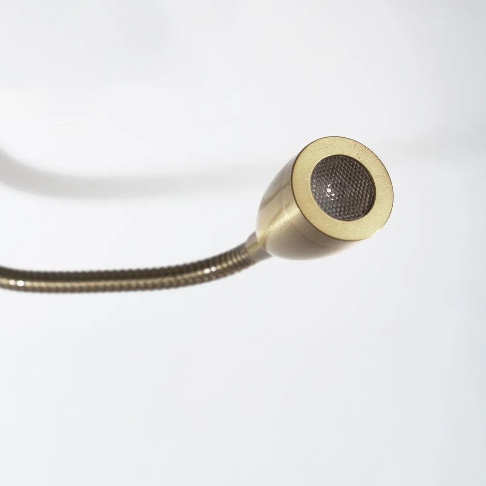 Fehér-bronzszínű fali lámpa – SULION