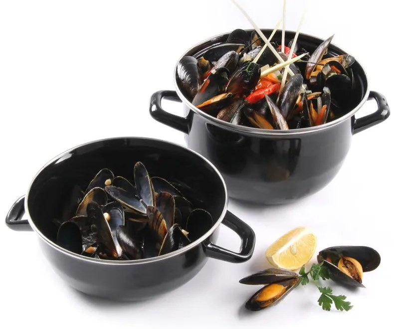 Rozsdamentes acél edény fedővel 3,5 l – Hendi