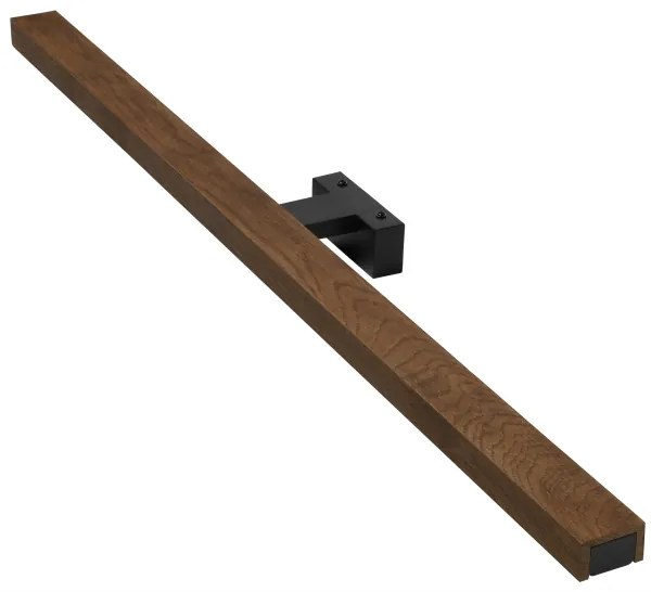 Brilagi-LED Fürdőszobai tükörmegvilágítás WOODY MIRROR LED/15W/230V IP44 tölgy/fekete
