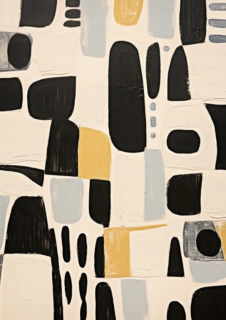 Poszter 29,7x42cm Árnyak geometriája