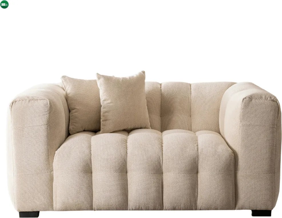 Sofa MODERNO 2S Dwuosobowa Kremowa