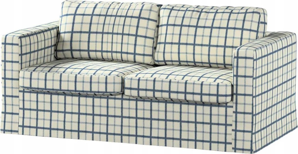 Dekoria Karlstad 2 személyes kinyitható kanapé huzat Ikea