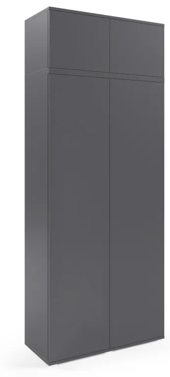 AMALE ruhásszekrény + kiegészítés, grafit