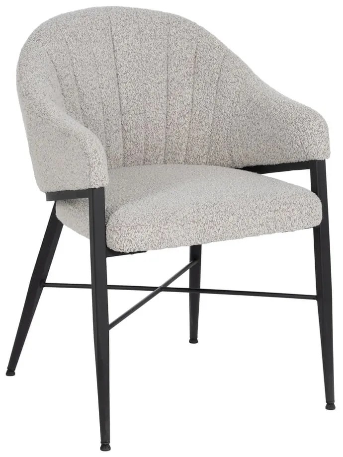 Világosszürke fotel – Ixia