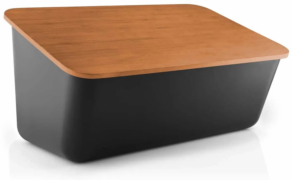 Nordic Kitchen kenyértartó doboz fekete - Eva Solo