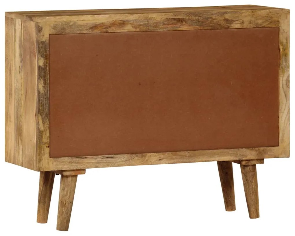 tömör mangófa tálalószekrény 90 x 30 x 69 cm