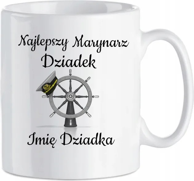 Kerámia bögre Legjobb Nagypapa Tengerész Nagypapa neve Ajándék