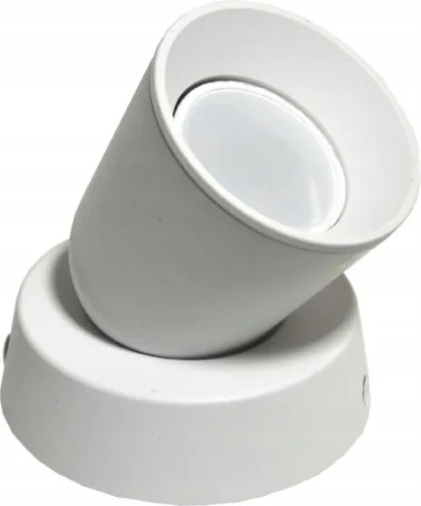 Spot lámpa kerek Fényszóró 1x GU10 fehér Troy