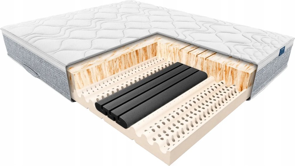 Hadar latex matrac Janpol 140x200 Nagy rugalmasságú Adaptive Közepes
