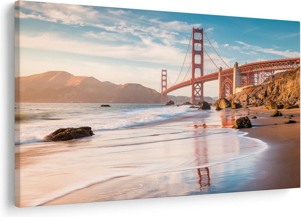 Kép - Golden Gate híd (90x60 cm)
