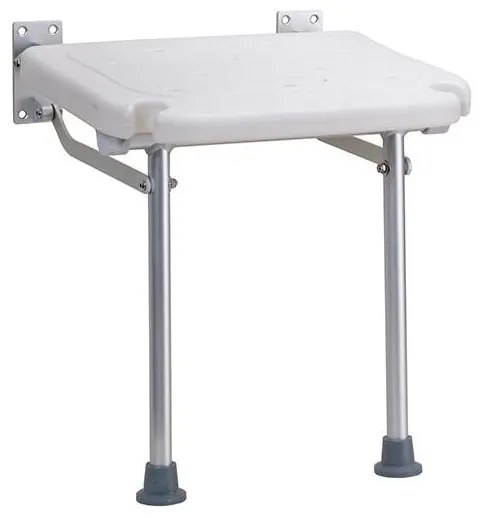 Zuhanyülőke 40x43 cm ezüst/fehér