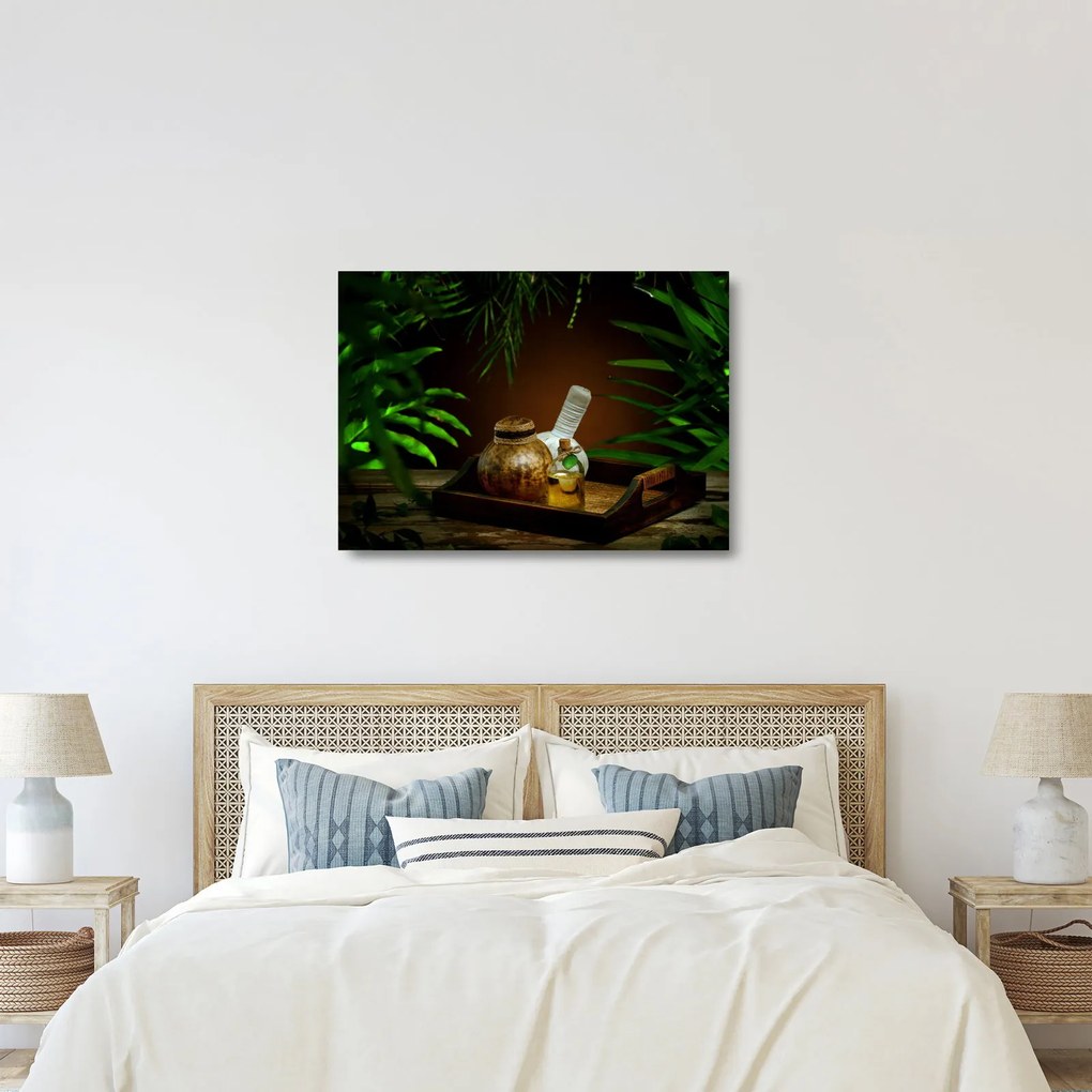 Kép spa dolgokról (üvegen) (70x50 cm)