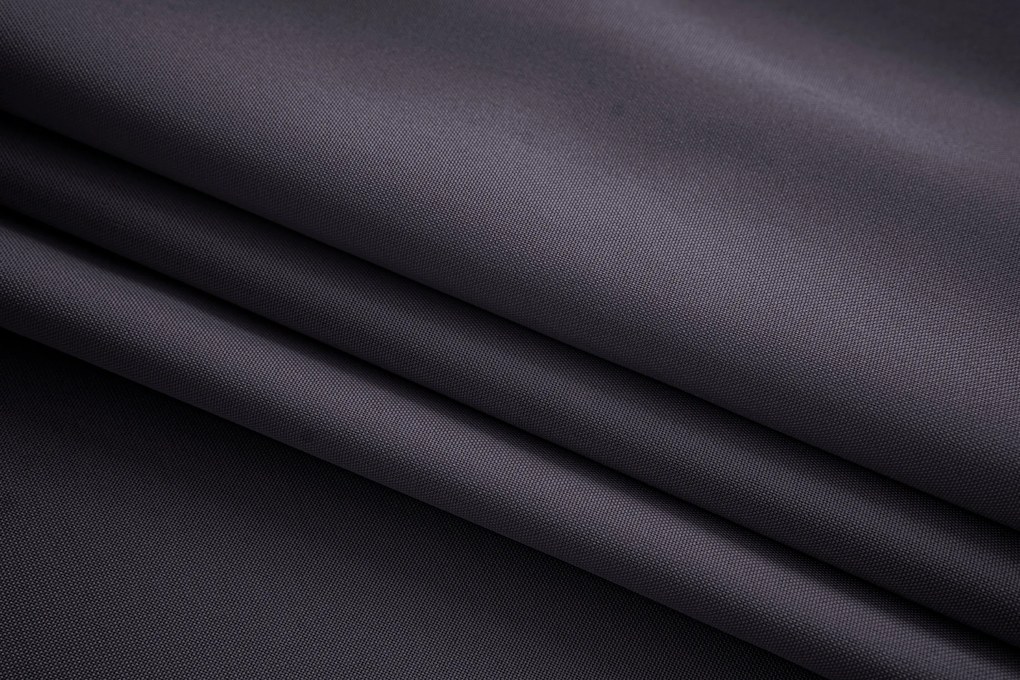 Függöny OXFORD LIGHT 140x250 cm, sötétszürke Felfüggesztés: Hullámos sínszalag
