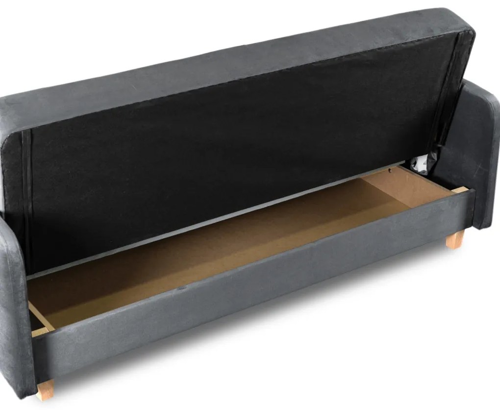 Zestaw 2x Sofa Rozkładana CUBA Szara